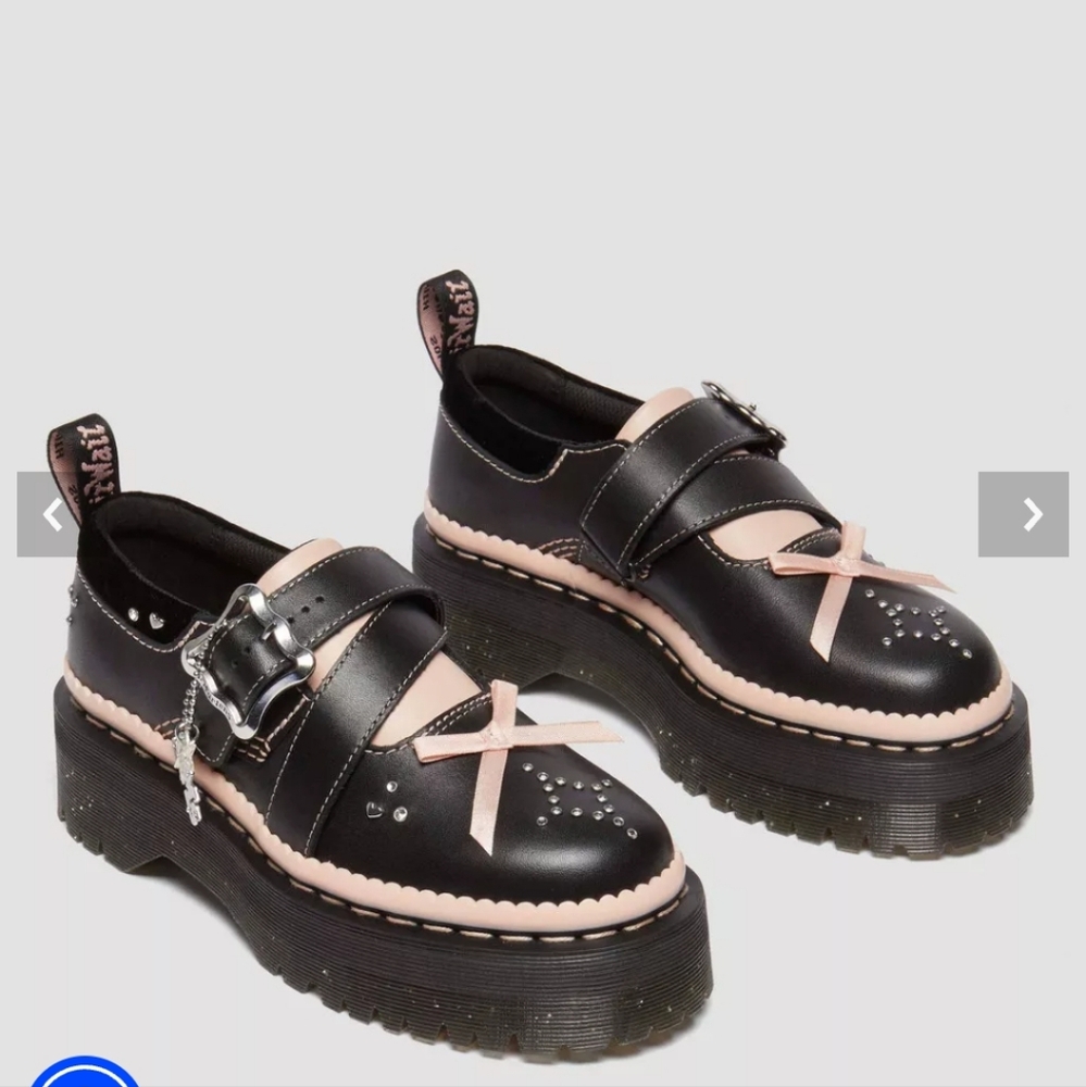 COPY - KEMSLEY LEATHER BUCKLE PLATFORM SHOES